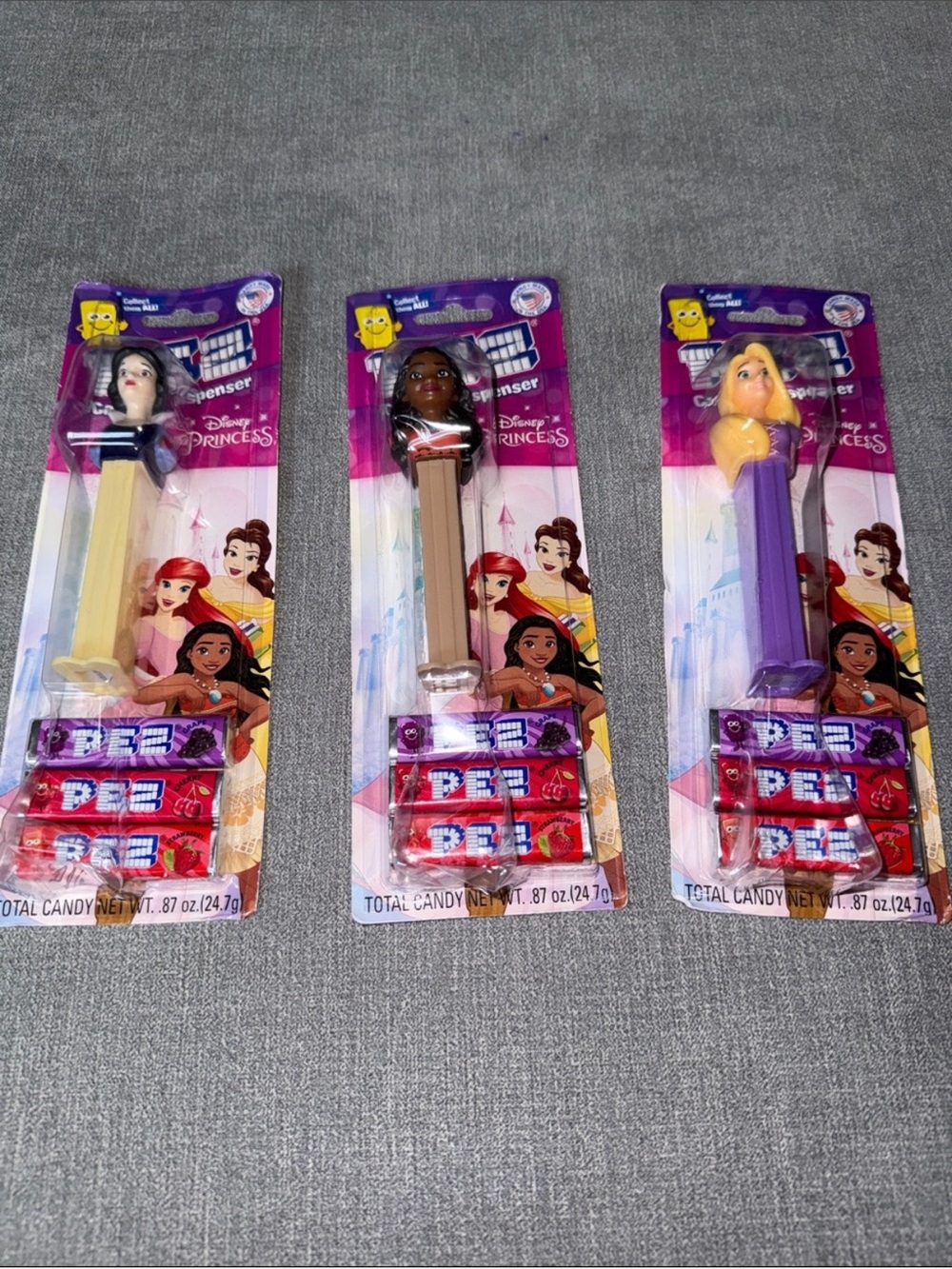 PEZ Disney Princess Candy Dispensers